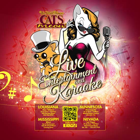 Cats Meow live entertainment information